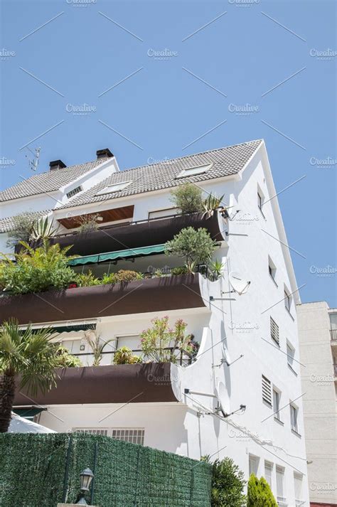 Flats With Photos Flats With Balconies Full Of Vegetation By Arnaufoto