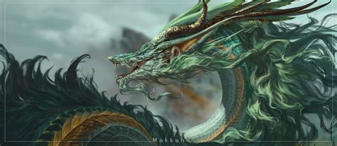 Artstation Green Dragon