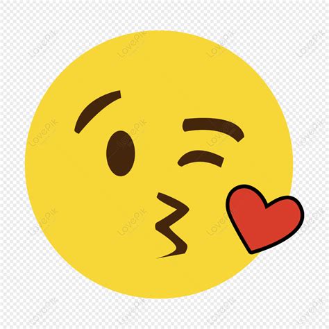 Blowing Kiss Emoji Blow Kiss Kiss Emoji Loving Emoji Free Png And