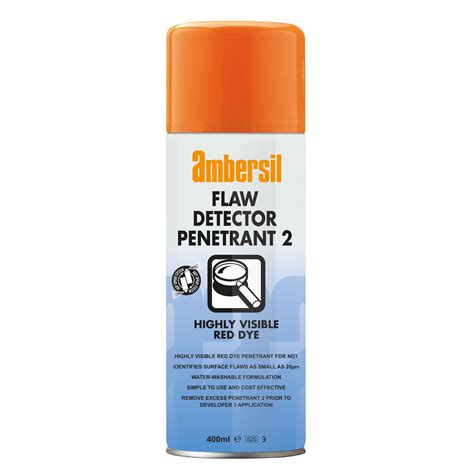 Ambersil 30289 Aa Flaw Detector Penetrant 2 Spray 400ml Rapid Online
