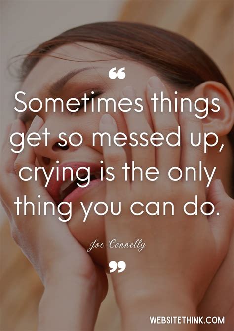 63 Insightful Quotes About Crying 🥇 Images