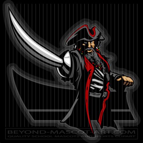 Pirate With Sword Graphic Vector Skeleton Pirate With Sword Image