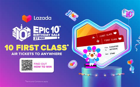 Lazada Is Giving Away 10 First Class Tickets To Anywhere In The World