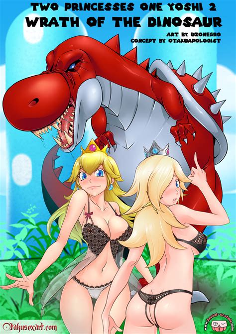 Two Princesses One Yoshi 2 Wrath Of The Dinosaur Cover By Otakuapologist Hentai Foundry