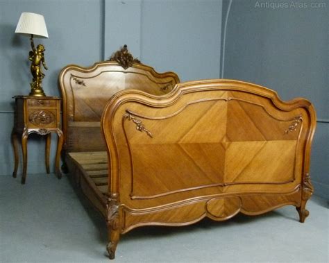 French Rococo Louis Xv Walnut Double Bed Antiques Atlas