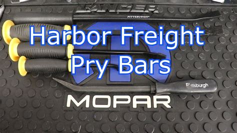 Harbor Freight Pry Bars Harbor Freight Tool Haul Youtube