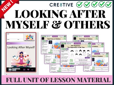 Looking After Myself Pshe Unit Teaching Resources