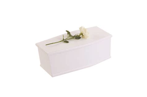 Infant Coffin White Baby And Infant Coffins And Caskets Ltr Vowles