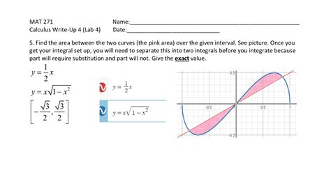 How To Find The Area Between Two Curves Calculus