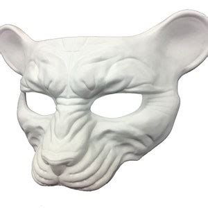 Diy Mask Therian Mask Masquerade Mask Diy Gatto Blank Masks Etsy Australia