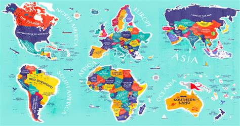 This Incredible Map Shows The Literal Meaning Of Every Countrys Name Cover