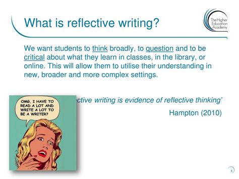 Ppt Using Reflective Writing In Your Teaching Powerpoint Presentation