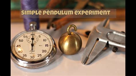 Simple Pendulum Class 11 Practical By Karthik Upparna Youtube