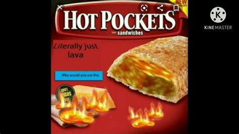 Cursed Hot Pocket Flavors Voice Reveal Youtube