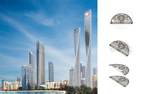 TWISTED TOWERS ABU DHABI, U.A.E. | Architect Magazine