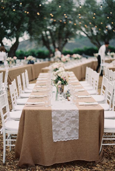 Rustic Wedding Table Setting Ideas & Contemporary