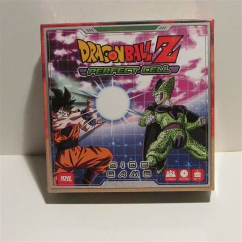 dragon ball z perfect cell collectible dice game idw games brand new sealed ebay
