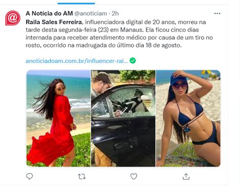 Muere Influencer Instagram Brasil La Joven De A Os Recibi Un Disparo