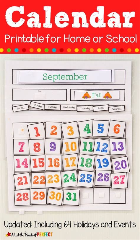 Interactive Calendar For Kids Updated Kids Calendar Interactive