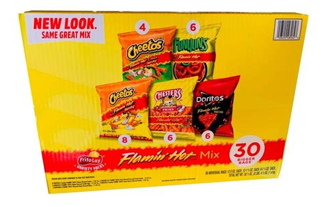 Flamin Hot Mix 30 Bolsas Cheetos Flamin Doritos Funyons Mercado Libre