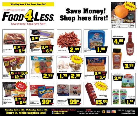 Food 4 Less Chatham Flyer October 12 To 18