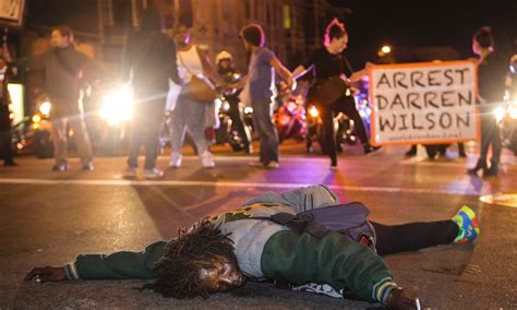 Black Friday Protests Highlight Police Violence As Well As Poor Wages Us News The Guardian