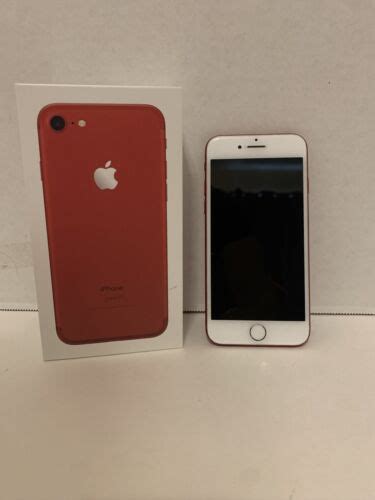 Apple Iphone 7 Productred 128gb Verizon A1660 Used Great