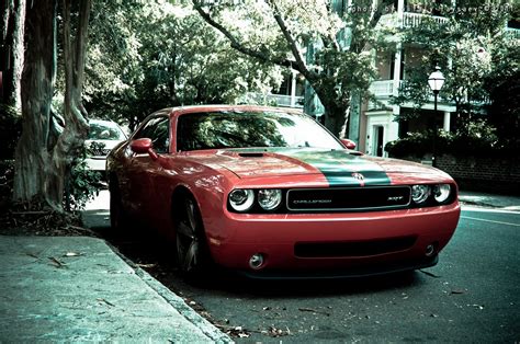 Red Dodge Challenger Coupe Car Muscle Cars Dodge Dodge Challenger