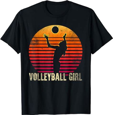 Girls Volleyball Player Volleyball Girl T Shirt Uk Clothing