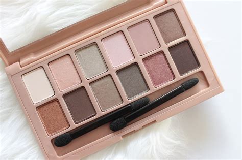 Maybelline The Blushed Nudes Eyeshadow Palette Review Swatches Cassandramyee Nz Beauty