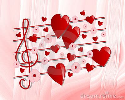 Valentines day hearts angel png. Valentine's Music Royalty Free Stock Images - Image: 18009959