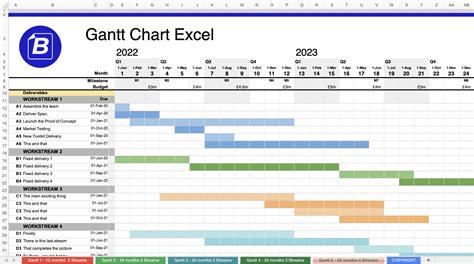Gantt Chart Excel Save Time By Using A Spreadsheet For Your Gantt