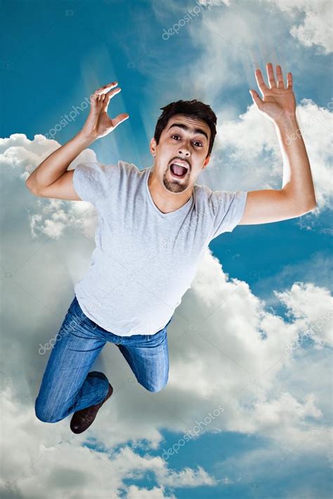 Man Falling From The Sky Stock Photo By ©dangubic 50504869