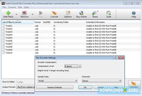 Download Switch Audio File Converter For Windows 1087 Latest Version