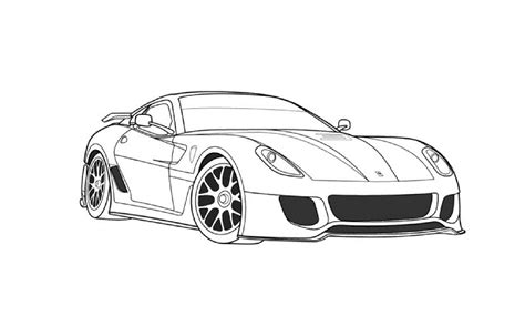 Explore our vast collection of coloring pages. Ferrari Coloring Pages to download and print for free