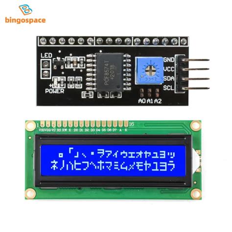 1602 16x2 Lcd Character Display Iic I2c Serial Interface Board Module Dc 5v Eur 3 47 Picclick Fr