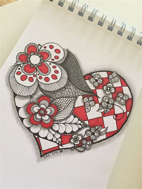 195 Best Images About Zenspirational Hearts On Pinterest Heart Doodle
