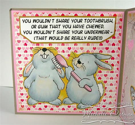 Whimsy Stamps Challenge Blog Crissys Digis Funny Bunnies And One