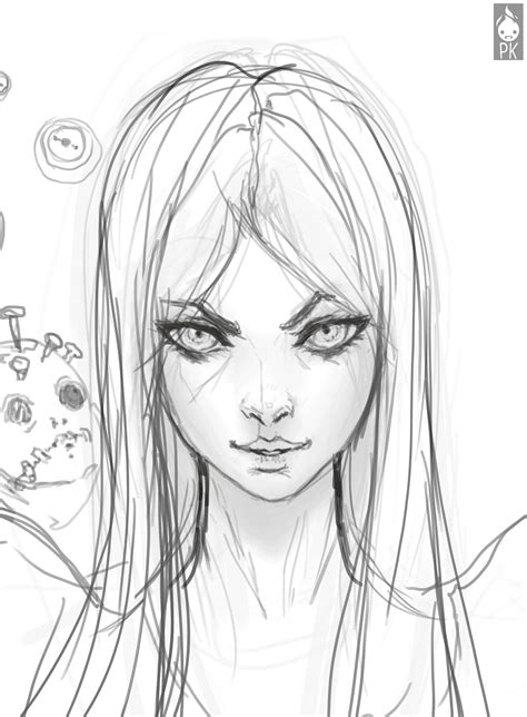 Alice Tutorial By Zeronis On Deviantart Sketches Face Drawing