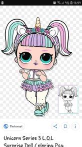 Free Free 152 Unicorn Lol Dolls Svg SVG PNG EPS DXF File