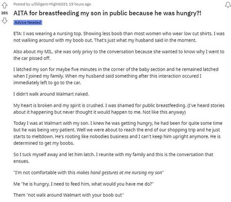 Mom Is Left Devastated After Being Shamed By Her Own Husband For Breastfeeding Their Son In Public
