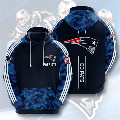 New England Patriots 3d Printed Hoodie Limited Edition T All The