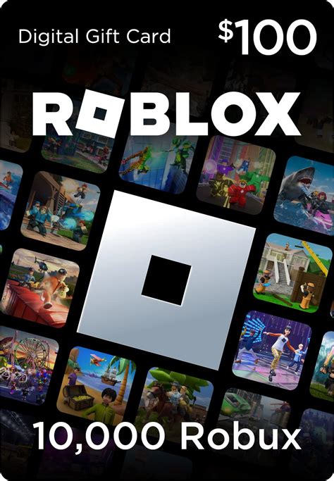 Roblox Digital Gift Code For 10 000 Robux Redeem Australia Ubuy