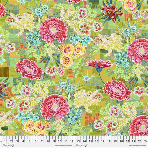 Vivacious Tapestry Meadow By Anna Maria Horner Petting Fabric