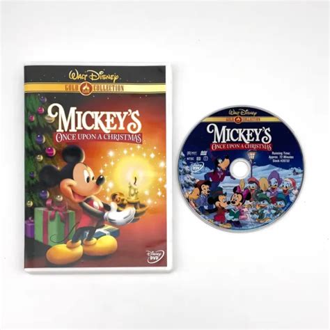 Mickeys Once Upon A Christmas Dvd 2003 Gold Collection Edition Disney