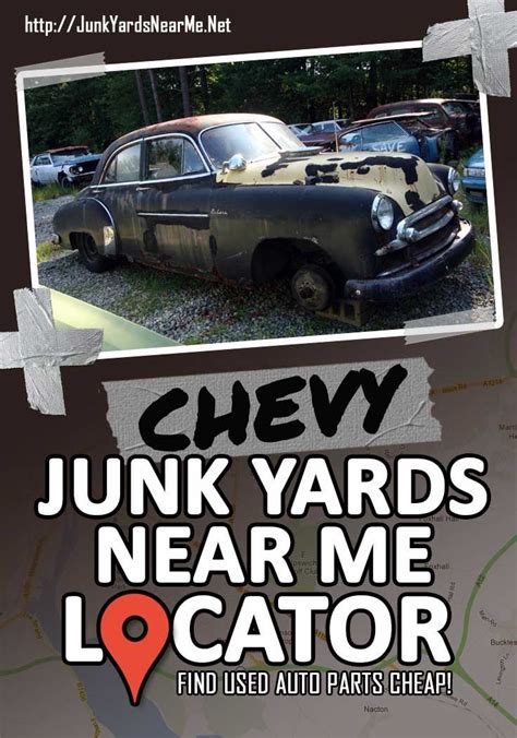 You can scrap my car today near me quickly and easily using scrapi.com and our proven approach to getting you the best scrap car prices near me. Chevy Salvage Yards Near Me [Locator Map + Guide + FAQ ...