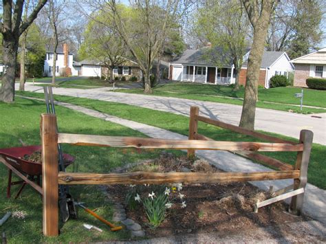 Split rail fences are made of timber logs, sometimes split in half lengthwise to make the rails. Where Do they sell split rail fencing in the Los Angeles ...