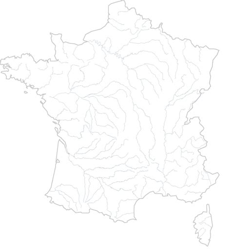 Carte des régions et département de france (vierge). Cartes vierges de la France à imprimer - Chroniques Cartographiques