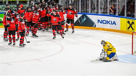 Eishockey Wm Kanada Nach Grandioser Wende Gegen Schweden Im Halbfinal