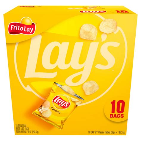 Save On Lay S Potato Chips Classic 10 Ct Order Online Delivery MARTIN S